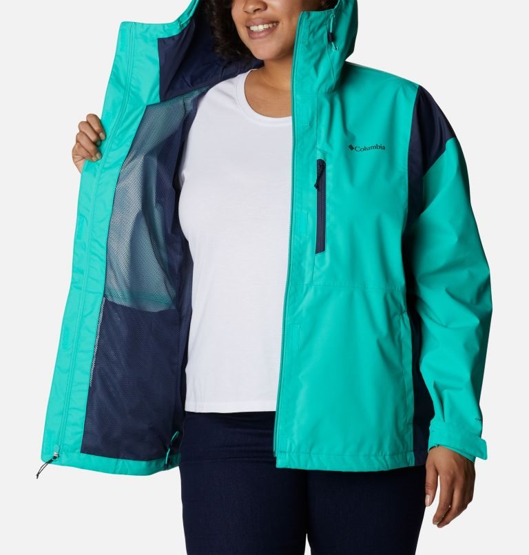 Women's Columbia Hikebound Jackets Turquoise | Plus Size CA-N436C